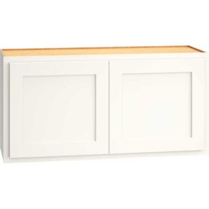 36″ X 18″ X 12″ WALL CABINET WITH DOUBLE DOORS IN CLASSIC SNOW