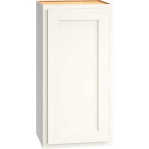 15″ X 30″ WALL CABINET WITH SINGLE DOOR IN CLASSIC SNOW