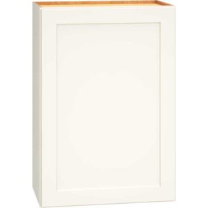 W2130 -  WALL CABINET WITH SINGLE DOOR IN OMNI SNOW