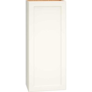 W1842 - WALL CABINET WITH SINGLE DOOR IN OMNI SNOW