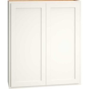 36″ X 42″ WALL CABINET WITH DOUBLE DOORS IN CLASSIC SNOW