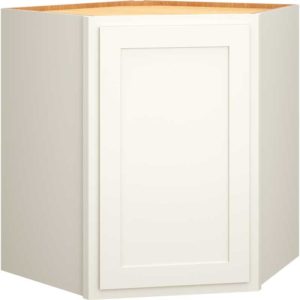 30″ DIAGONAL WALL CABINET IN CLASSIC SNOW