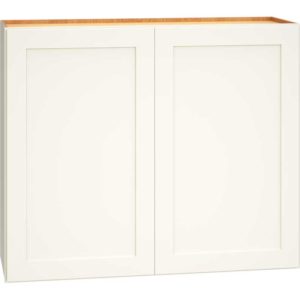 W3630 -  WALL CABINET WITH DOUBLE DOORS IN OMNI SNOW