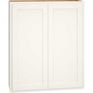 33″ X 39″ WALL CABINET WITH DOUBLE DOORS IN CLASSIC SNOW