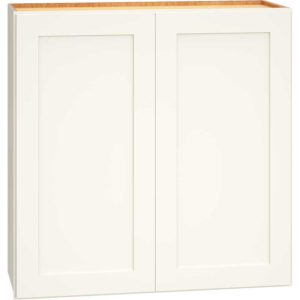 W3030 - WALL CABINET WITH DOUBLE DOORS IN OMNI SNOW