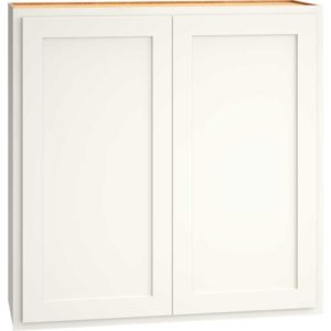 36″ X 36″ WALL CABINET WITH DOUBLE DOORS IN CLASSIC SNOW