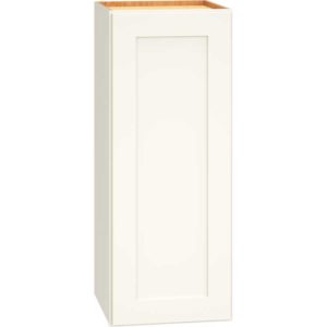 12″ X 30″ WALL CABINET WITH SINGLE DOOR IN OMNI SNOW