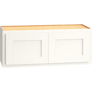 W3012 - WALL CABINET WITH DOUBLE DOORS IN CLASSIC SNOW