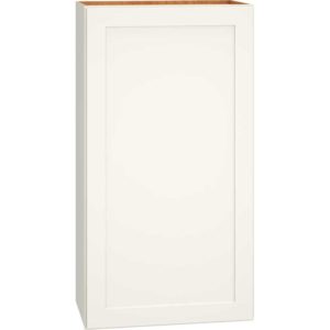 W2139 - WALL CABINET WITH SINGLE DOOR IN OMNI SNOW