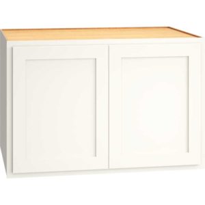 36″ X 24″ X 24″ WALL CABINET WITH DOUBLE DOORS IN CLASSIC SNOW