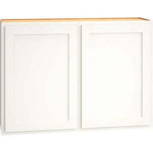 W4230 - WALL CABINET WITH DOUBLE DOORS IN CLASSIC SNOW