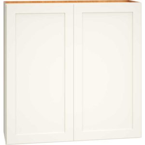 36″ X 36″ WALL CABINET WITH DOUBLE DOORS IN OMNI SNOW