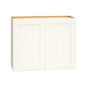 30″ X 24″ WALL CABINET WITH DOUBLE DOORS IN OMNI SNOW