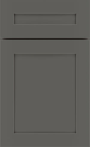 Mantra Omni Full Shaker cabinets in Graphite finish for modern kitchen and bathroom designs