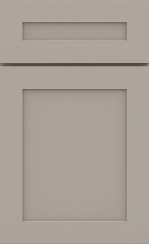 Mantra Omni Full Shaker cabinets in Mineral finish for kitchen and bathroom design